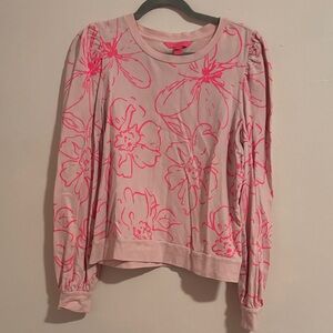 Lilly Pulitzer Pink Floral Top